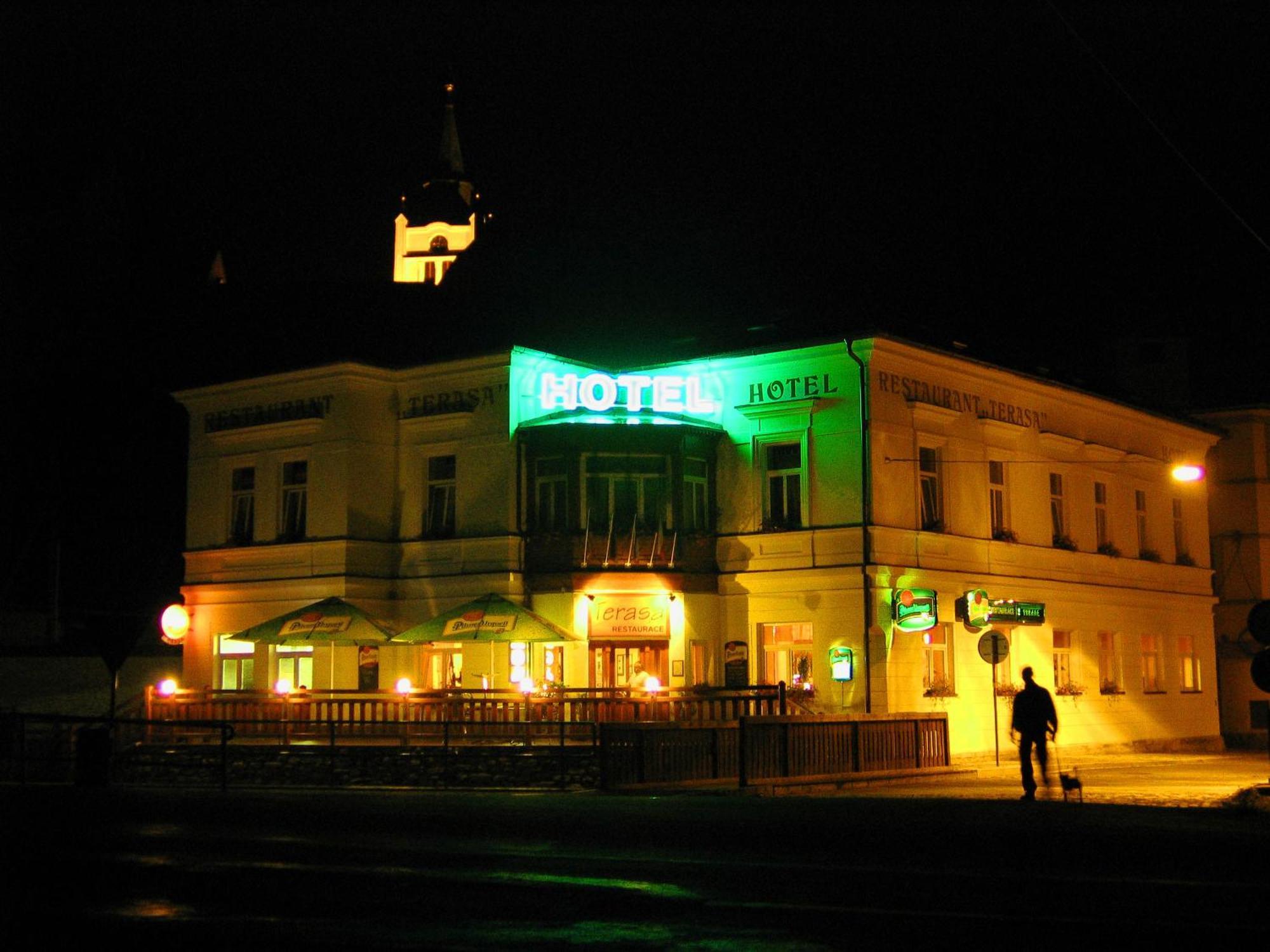 Hotel Terasa Vimperk Esterno foto